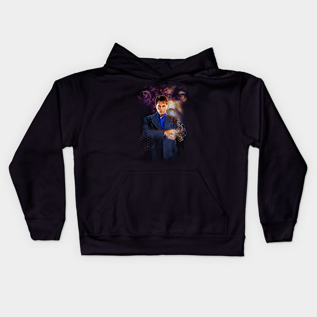 Captain Jack Harkness Kids Hoodie by jon